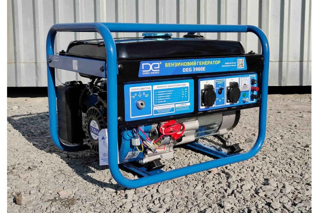 Бензиновый генератор DEG3900E 2,8 кВт портативный (однофазный)